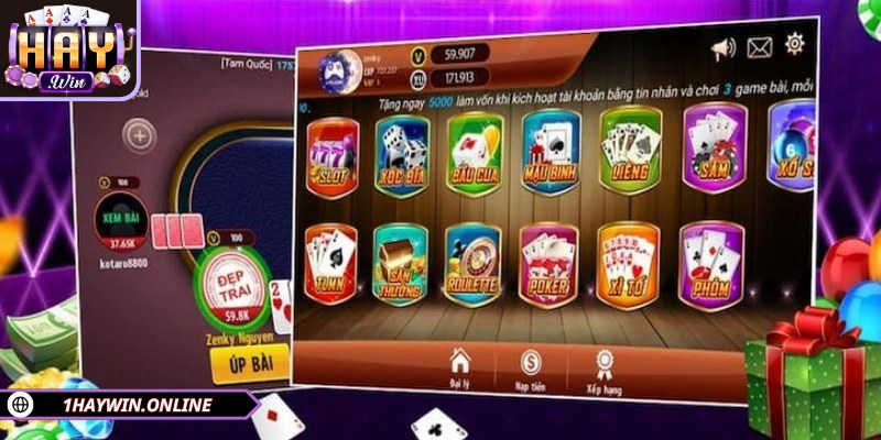 Sảnh cung cấp nhiều trò chơi hot hit trên thị trường