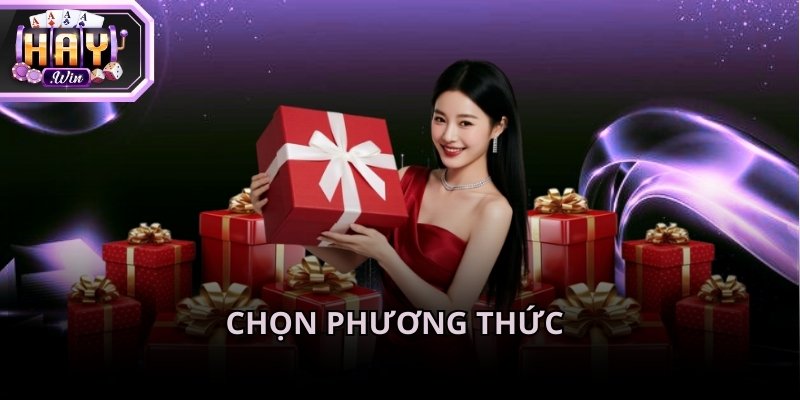 Chọn phương thức giao dịch phù hợp với nhu cầu để nhận phần thưởng
